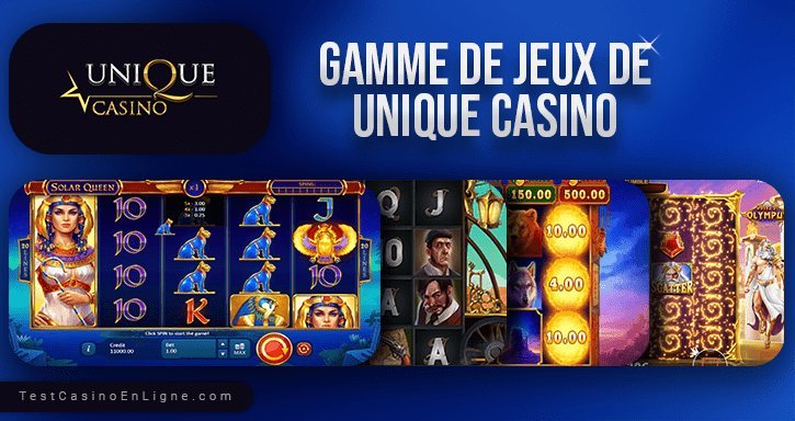 En savoir plus sur unique casino