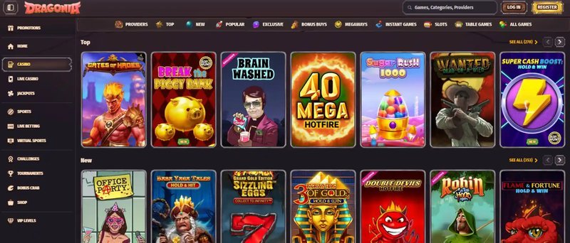 Dragonia casino login à France